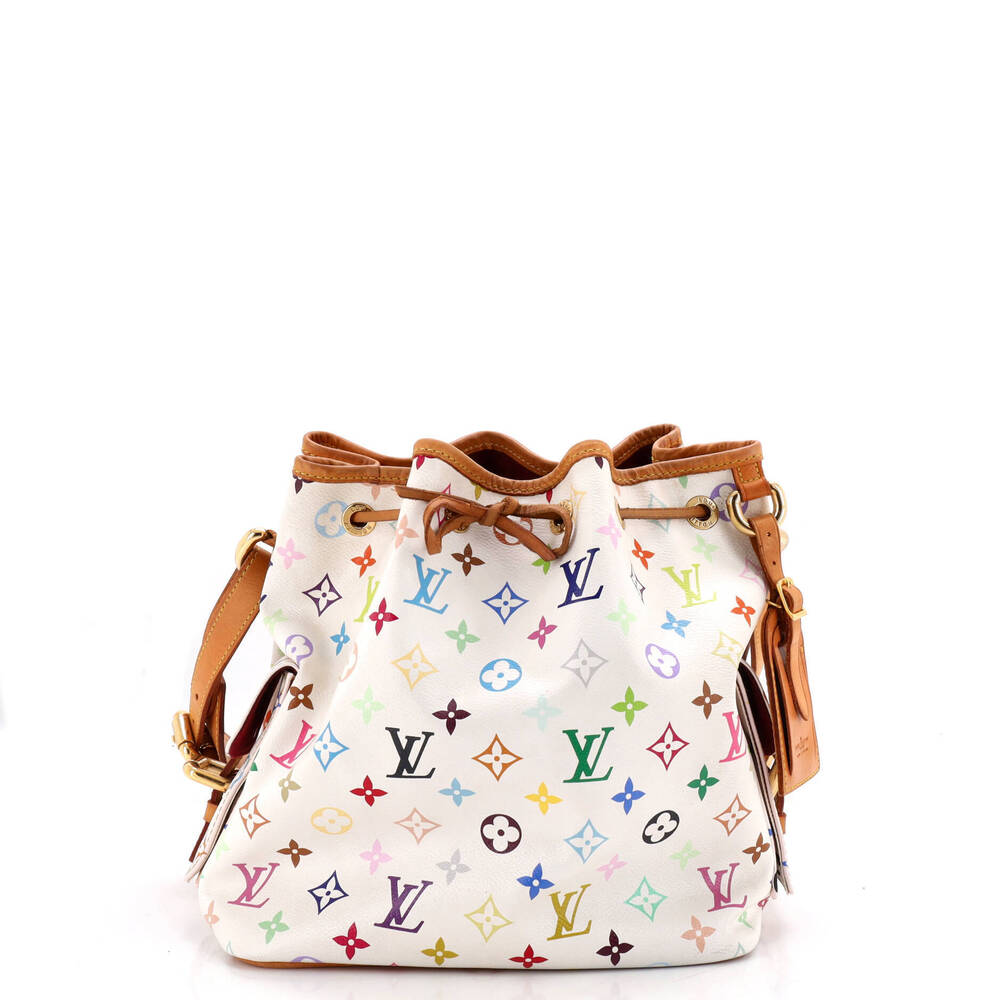 Louis Vuitton Petit Noe Handbag Monogram Multicolor